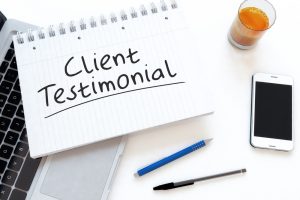 client testimonials feature on Realtor.com
